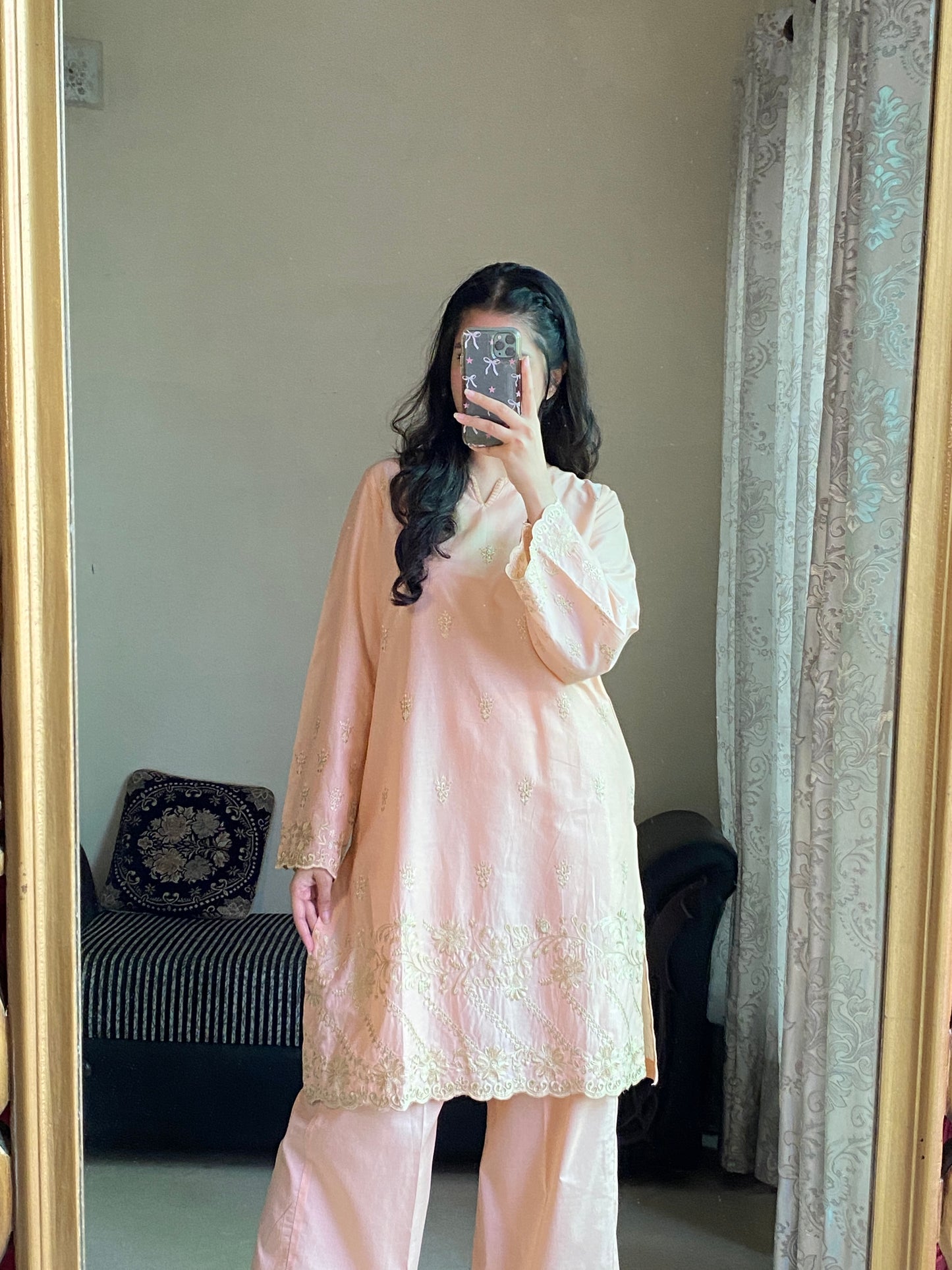 Only 2-Piece Embroidered Lawn Suit | HU 21