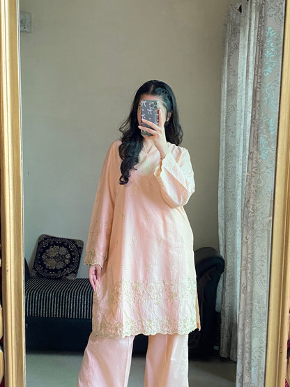 Only 2-Piece Embroidered Lawn Suit | HU 21