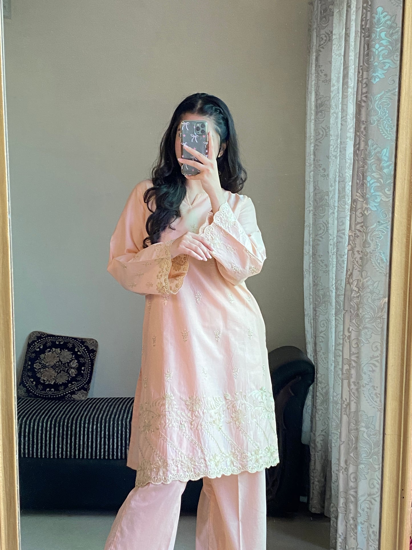 Only 2-Piece Embroidered Lawn Suit | HU 21