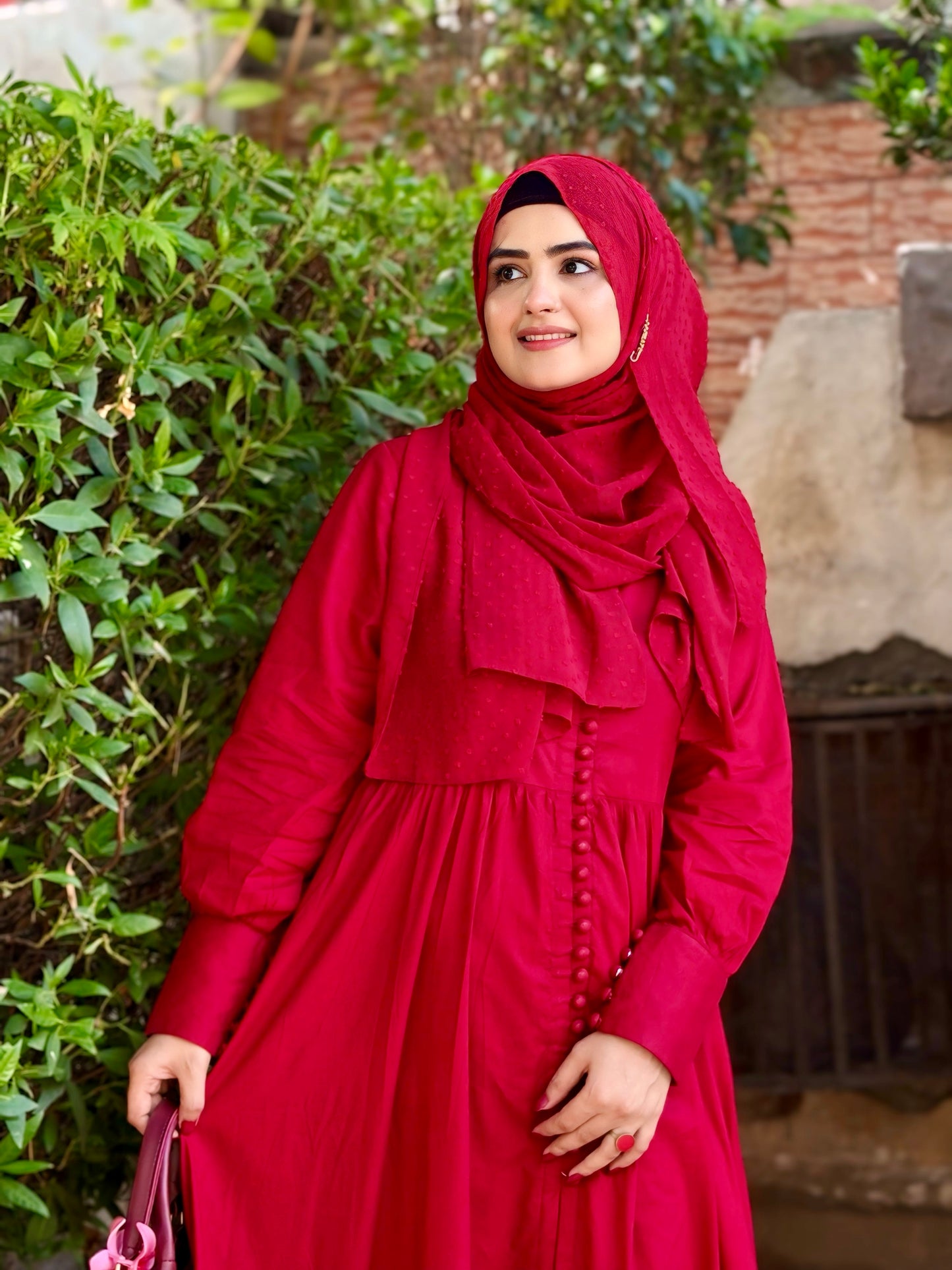 Ethereal Dyed Lawn Tier Dress | HU 17